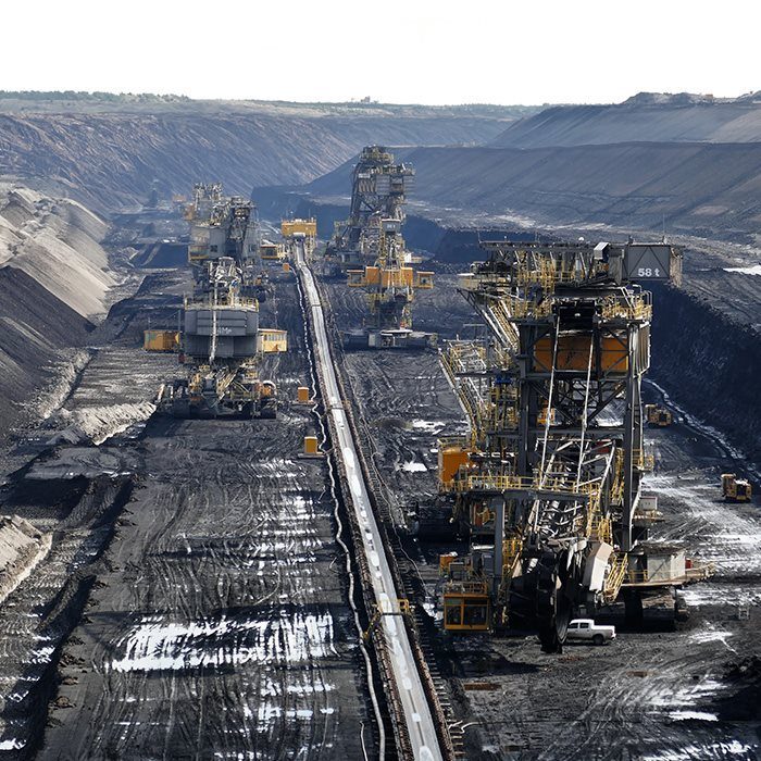 Staubentwicklung im Tagebau Großprojekt Staubentwicklung und Bewässerung